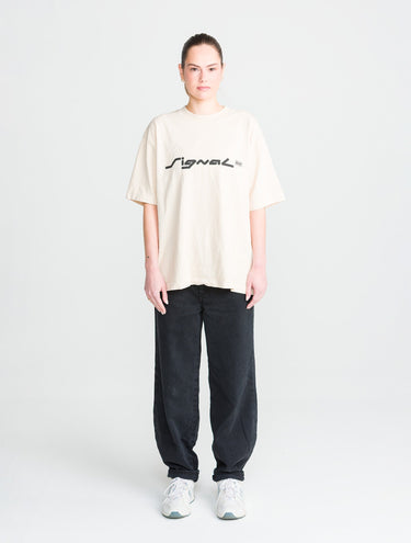 CORPORATE TEE - CREAM