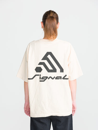 CORPORATE TEE - CREAM